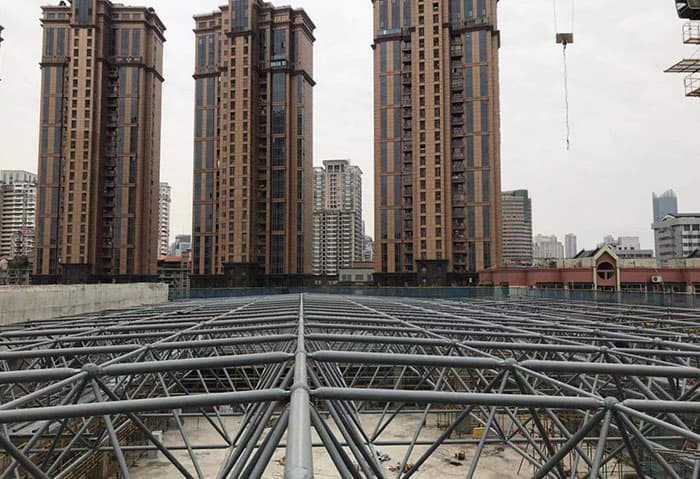 九江螺栓球网架结构